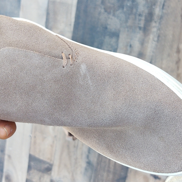 DV By Dolce Vida Roselyn Suede High Top Sneakers Chukka style pull on sz 8 women - Picture 12 of 15